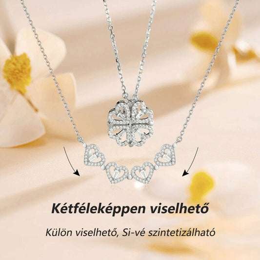 Szerencsés szív nyaklánc