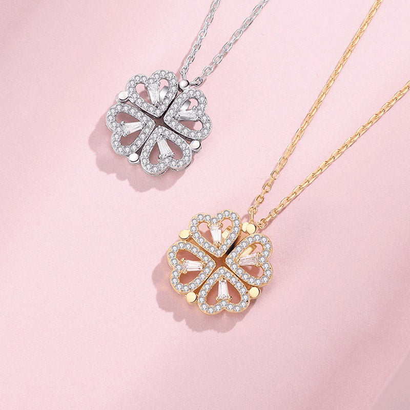 Szerencsés szív nyaklánc