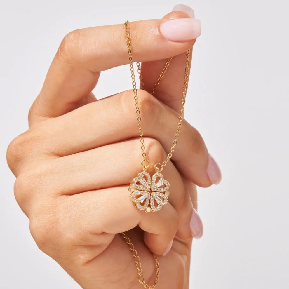 Szerencsés szív nyaklánc